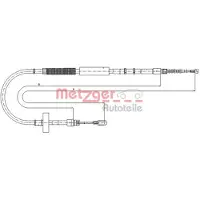 METZGER Autoteile Seilzug, Feststellbremse [Hersteller-Nr. 10.7537] für Audi