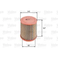 Valeo Vzduchovy filtr