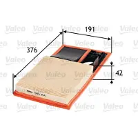 Valeo Luftfilter 585154 für Seat VW Skoda Ibiza IV Polo V Mii Caddy III Altea