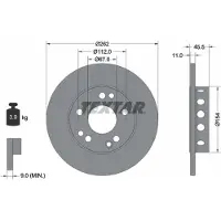 Textar Bremsscheibe PRO 92027403