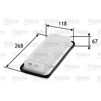 Valeo Luftfilter 585125