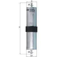 MAHLE ORIGINAL Kraftstofffilter MAHLE KL 477