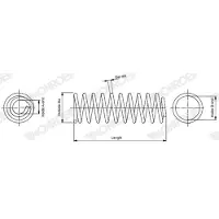 Monroe Fahrwerksfeder SPRINGS SP4398