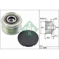 INA Generatorfreilauf 535 0179 10