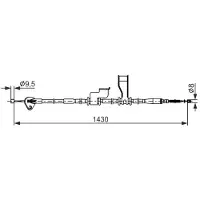 Bosch Seilzug, Feststellbremse 1 987 482 835