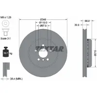 Textar Bremsscheibe 92351625, 1 Stück