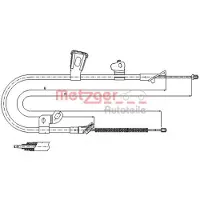 METZGER Handbremsseil Seilzug Feststellbremse für TOYOTA Yaris Verso (P2) Hinten Links 17.1078