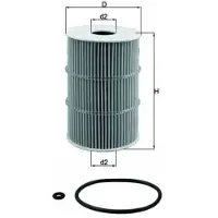 MAHLE ORIGINAL Ölfilter OX 378D