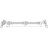 METZGER Bremsschlauch 4111582