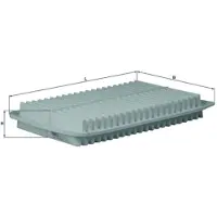 Knecht Luftfilter MAHLE LX 1612