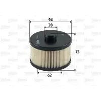 Valeo Kraftstofffilter 587929 für Chrysler Mercedes-Benz Voyager IV G