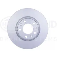 Hella Bremsscheibe Vorderachse belüftet [Hersteller-Nr. 8DD355120-411] für Citroën, Peugeot, Opel, Fiat