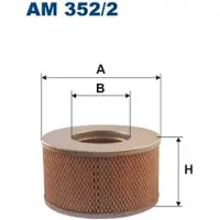 FILTRON Luftfilter AM 352/2 für TOYOTA HILUX III Pick-up (TGN1, GGN2, GGN1, KUN2, KUN1) Filtereinsatz