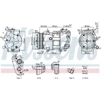 Nissens Klimakompressor 891109