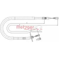 METZGER Seilzug, Feststellbremse Artikel: 10.9876