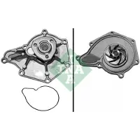 Schaeffler INA 538 0355 10 Kühlmittelpumpe Wasserpumpe für AUDI A4 Avant (8K5, B8) A6 Avant (4F5, C6) Q5 (8RB) A5 Sportback (8TA) A4 Limousine (8K2, B8)