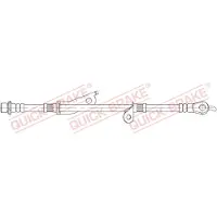 Quick Brake Bremsschlauch [Hersteller-Nr. 58.861] für Suzuki, Toyota
