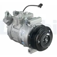 Delphi CS20405-12B1 Denso 7SEU17C Klimaanlage Klimakompressor PAG 46 für BMW 3 Touring (E91) 3 Limousine (E90) 1 Schrägheck (E87) X1 (E84) 3 Coupe