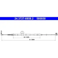 Ate Seilzug, Feststellbremse 24.3727-0858.2