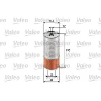 Valeo Ölfilter 586546 für Mercedes-Benz Puch 123 G