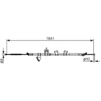 Bosch Seilzug, Feststellbremse [Hersteller-Nr. 1987482568] für Toyota