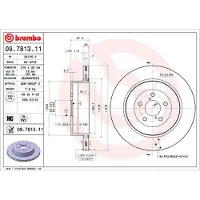 Brembo Bremsscheibe PRIME LINE - UV Coated 09.7813.11