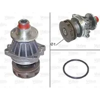 Valeo Kühlmittelpumpe Wasserpumpe für OPEL Omega B Limousine (V94) 506289