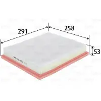 Valeo Luftfilter 585409 für Saab Opel Chevrolet 9-5 Insignia A Malibu