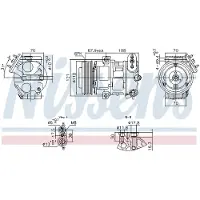 Nissens Klimakompressor 890663