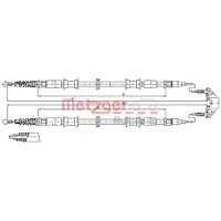 METZGER Seilzug, Feststellbremse COFLE 115866 hinten für Opel GM