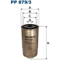 FILTRON Kraftstofffilter PP879/3