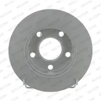 FERODO Bremsscheiben DDF952C hinten, voll, 2 Stück