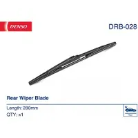 Denso Rear Heckscheibenwischer Stück Hinten für JEEP GRAND CHEROKEE IV (WK, WK2) 280mm