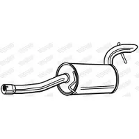 Walker Endschalldämpfer [Hersteller-Nr. 23887] für Mercedes-Benz