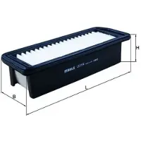 Knecht Luftfilter MAHLE LX 3154