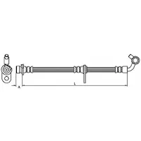 METZGER Bremsschlauch 4111080