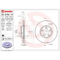 Brembo Bremsscheibe 09.9799.11
