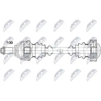 NTY NPW-BM-210 Antriebswelle Hinten Links Hinten Rechts für BMW X5 (E53)