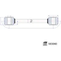 FEBI BILSTEIN Bilstein Stange/Strebe, Stabilisator 183040