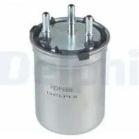 Delphi Kraftstofffilter HDF686 für AUDI A1 Sportback (8XA, 8XF)