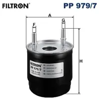 FILTRON Kraftstofffilter PP 979/7