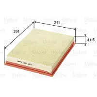 Valeo Luftfilter 585263 für Jeep Grand Cherokee IV Commander