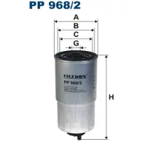 FILTRON Kraftstofffilter PP 968/2