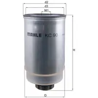 MAHLE ORIGINAL Kraftstofffilter MAHLE KC 90