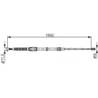 Bosch Seilzug, Feststellbremse 1 987 482 267