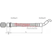 METZGER Bremsschlauch 4110033