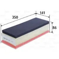 Valeo Luftfilter 585482