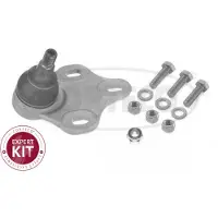 CORTECO Traggelenk Vorne Links Unten für AUDI TT Coupe (8J3) 49396001
