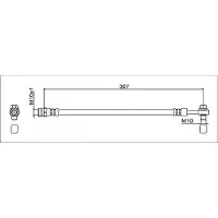 METZGER Bremsschlauch GREENPARTS 4112041