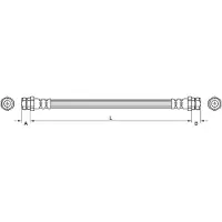 METZGER Bremsschlauch 4110883